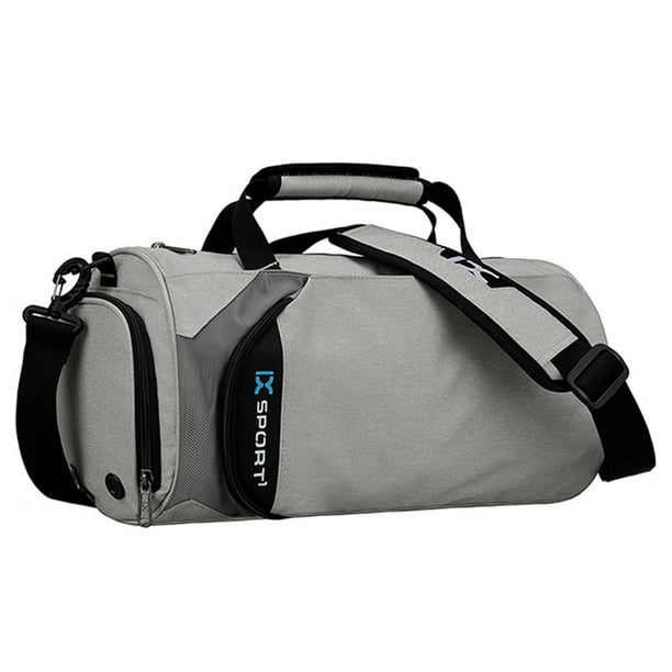 Travel Duffel Canvas Tote Bag Shoulder Messenger Bag Sports Leisure Travel Bags Bags Gym Sports Luggage Bag Color : Beige 